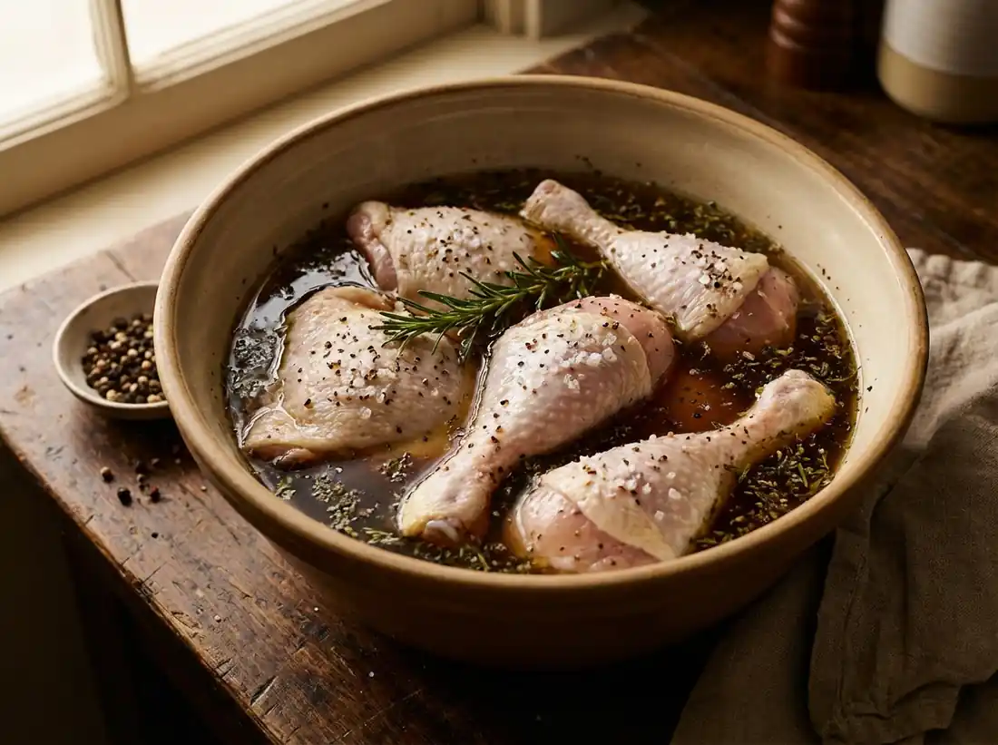 Handcrafted brining process
